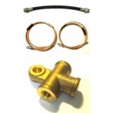 Hoses, Rigid Pipes and Tee for Braking Renault R4 4L