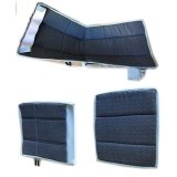 Seat covers for Renault R4 first model. Color blue.