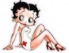 Sticker Betty Boop, for any Renault R4 4L or Renault Estafette.