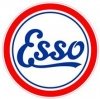Sticker "Esso", for any Renault R4 4L or Renault Estafette.