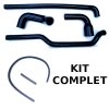 Silicon cooling hoses kit for Renault R4 4L with Billancourt engine.